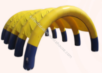 เต็นท์งานเป่าลมยักษ์กลางแจ้งโฆษณาแสดง 30 X 21 X 10.5m 0.55mm PVC Tarpaulin