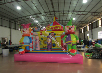 บ้านเป่าลมตัวตลก Baby Bounce , เกมในร่มเด็กวัยหัดเดิน Bouncy Castle 5 X 5m