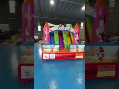 SGS Commercial Inflatable Water Slides การ์ตูนทารก บ้านกระโดด บ้านกระโดด