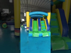 การพิมพ์ดิจิตอล สนามอุปสรรคแบบอัดลม Combo PVC Commercial Inflatable Bouncer Combo