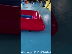 เกรดพาณิชย์ PVC Trapaulin สไลด์น้ํา อุปกรณ์เสริม เกมน้ําอัดลม สไลด์ยาวสําหรับผู้ใหญ่