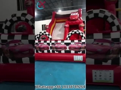 สไลด์อัดอัด Pixar Cars สไลด์อัดอัดแห้ง Outdoor