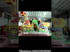 โรงงานออกแบบใหม่ของเด็ก ปราสาทกระโดดอากาศกระโดดบ้านสไลด์สไลด์ inflatable