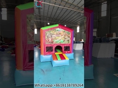 โรงแรมพาณิชย์แบบอัดลมแบบเปลี่ยน Jump Bouncy Castle แบบอัดลมสําหรับเด็ก