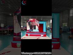 ปราสาทเป่าลมซูเปอร์ฮีโร่ ปราสาทเด้งดึ๋งพร้อมสไลเดอร์ ปราสาทเด้งดึ๋งสไปเดอร์แมนสำหรับขาย