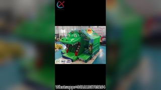 Dino Bounce House สไลด์ปาร์ตี้แสนสนุกสำหรับเด็ก