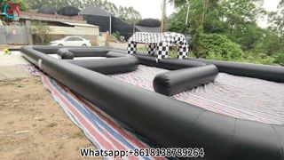 ความสนุกฟุตบอลมนุษย์พองขนาดยักษ์