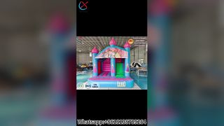 Princess Inflatable Bounce House สำหรับธุรกิจให้เช่า