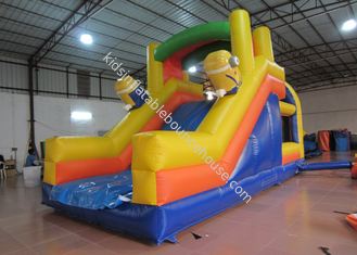 Minion Inflatable Kids Obstacle Course Minions Inflatable Obstacle Course สนามเด็กเล่น หลักสูตรอุปสรรคสมุนพองลม