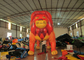 ป้ายโฆษณาการ์ตูนเชิงพาณิชย์ภาพวาดดิจิตอล Giant Inflatable Lion สำหรับงานแสดงสินค้า