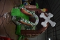 Big Cartoon Bouncy Castle การพิมพ์เต็มรูปแบบ / ชาวอินเดียทำให้พอง Jump Bounce House Combo