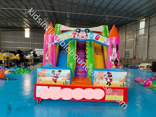 SGS Commercial Inflatable Water Slides การ์ตูนทารก บ้านกระโดด บ้านกระโดด