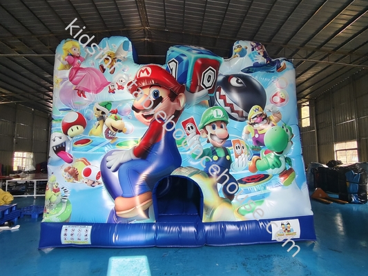 การพิมพ์ดิจิตอล บ้านกระโดดแบบอัดอัดด้วยสไลด์ Super Mario บ้านกระโดดแบบอัดอัด