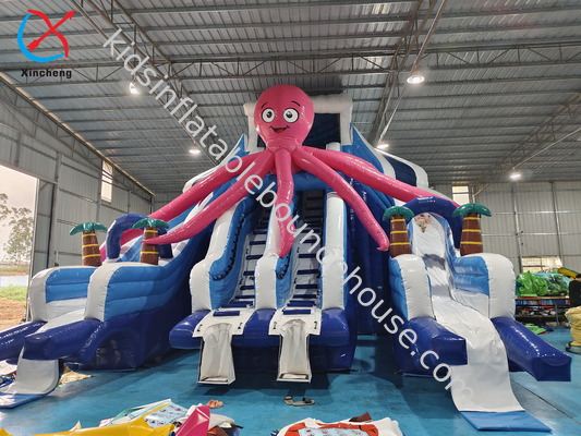 โรงงานการค้าสไลด์อัดอัด Octopus สไลด์อัดอัดอัดสองแบบแห้งกลางแจ้ง