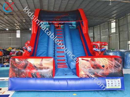 ผู้ผลิต PVC สไลด์แบบอัดอัด Spiderman Hero สไลด์แบบอัดอัดอัดแบบแห้ง