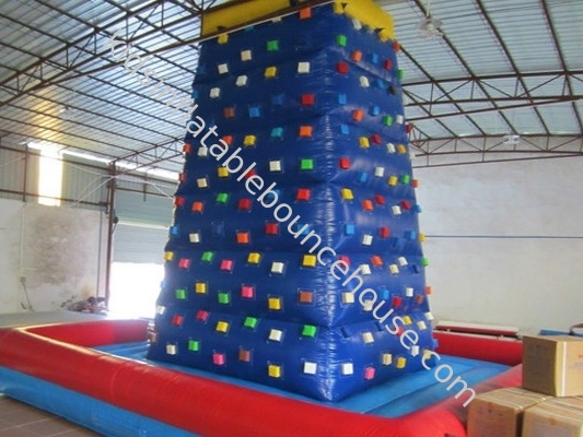 โรงงานการค้าอัดลม หินปีนผนัง PVC กันไฟผ้าใบสําหรับเด็ก