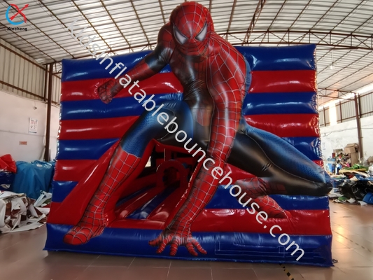Factory Inflatable Spiderman บอนส์เฮาส์ กับสไลด์ คอมโบ้ อินฟลาเทเบิล แคสเทล